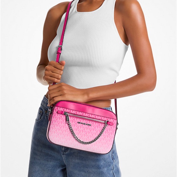 Michael Kors Jet Set Large Ombré Signature Logo EW Crossbody Body
Dragonfuit
NWT - Picture 4 of 13